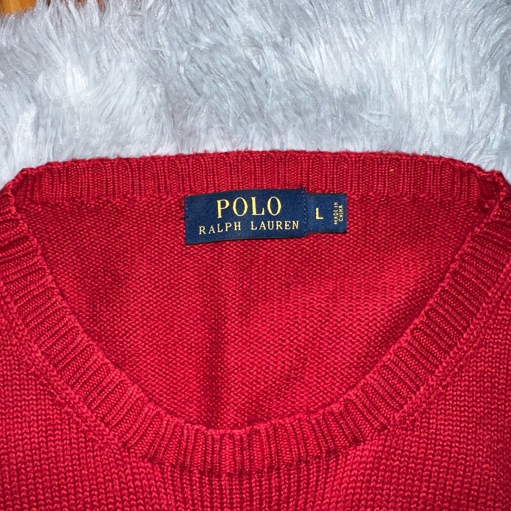 Polo Ralph Lauren Red Sweater